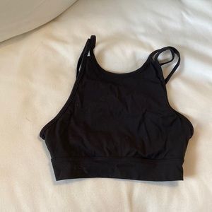 Balance Athletica, high neck strappy sports bra size small